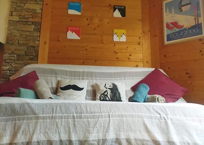 *Tout Confort*4 Pers*Centre Isola 2000